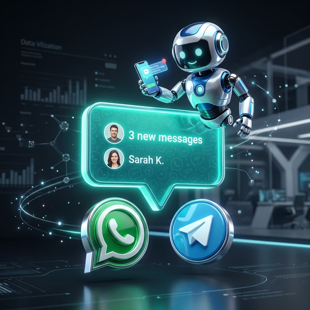 WhatsApp & Telegram Bots